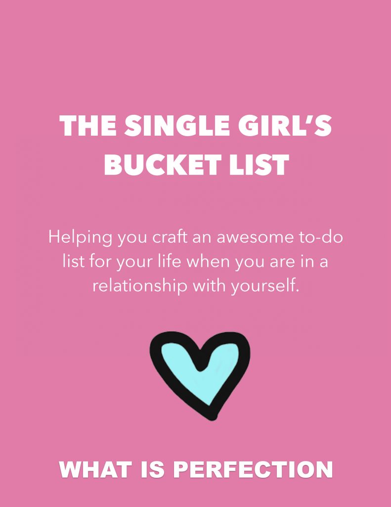 Single Girl Bucket List